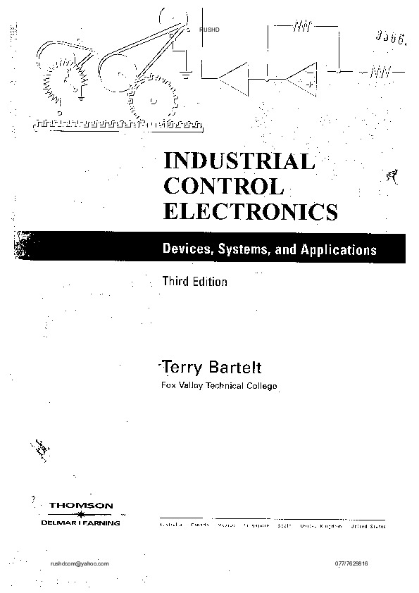 تطبيقات ميكاترونكس في الصناعة (Industrial Control Electronics)