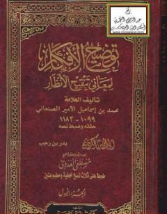 توضيح الأفكار لمعاني تنقيح الأنظار