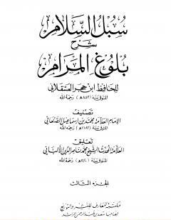 سبل السلام شرح بلوغ المرام من أدلة الأحكام - المجلد الثالث
