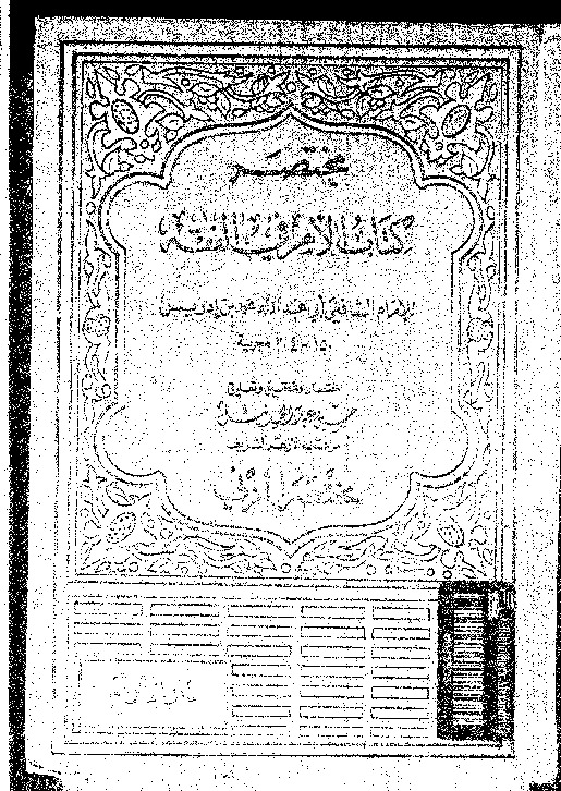 مختصر الأم في الفقه