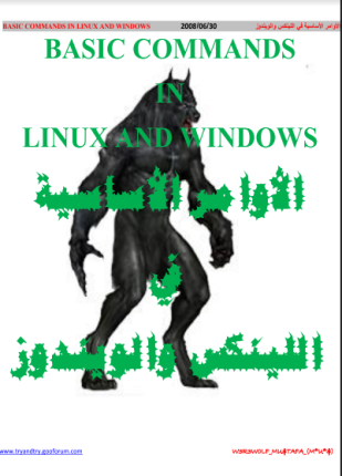 الأوامر الأساسية في الويندوز واللينكس